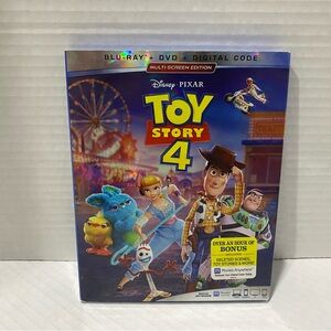 Toy Story 4 (Blu-ray/DVD, 2019, Widescreen) No Digital Code
